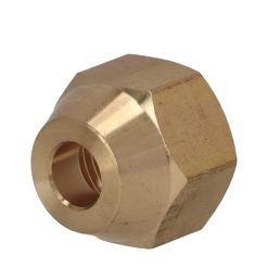 Reduktionsmutter, 3/8" x 5/16", flare övergång 5/16" rör till 3/8" koppling