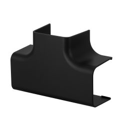 T-led, kanal, 80 x 60mm, svart, för "Articon"