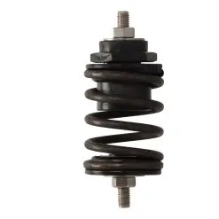 Vibrationsdämpare, "Easy Installer" Black Edition, 80kg, fjäderdämpare, rostfri, 4-pack