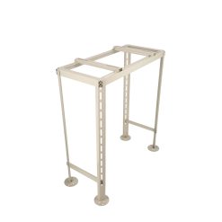 Markstativ, "GS430", H100cm, vit, pulverlackerad, markstativ