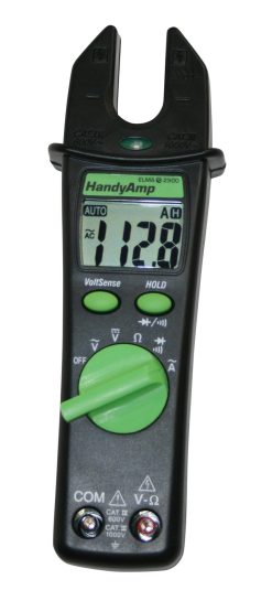 Strömtång, "HandyAMP" 200A, med AC spänningsindikering