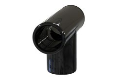 Kondensvatten, T-stycke Ø21mm, svart