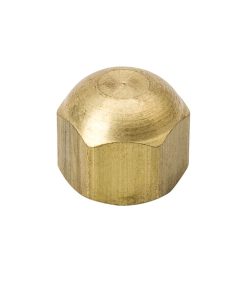 Blindmutter, 1/2", flare