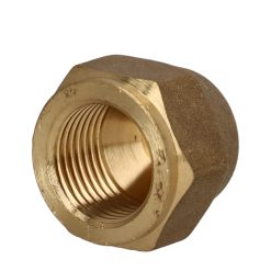 Reduktionsmutter, 3/8" x 1/4", flare övergång 1/4" rör till 3/8" koppling