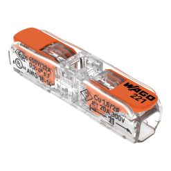 Kopplingsklämma, "Wago Skarv", 2 x 2,5mm2, 100-pack