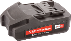 Batteri, "RO BP", 18V/2,0Ah, CAS litium