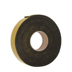 Isoleringstejp, självhäftande tejp, svart 10m x 50 x 3mm
