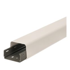 Installationskanal, 90 x 65mm, med skyddsfilm, "Articon Full Cover", vit, 2m