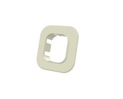 Väggrosett, "RM100", 98 x 73mm, "Excellens Top Line", elfenbensvit, 3-pack