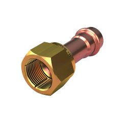 Övergång, press/SAE flare, presskoppling "MaxiPro 5285G", 3/4"