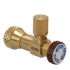 Schraderventilöppnare, 1/4", kyl och frys ventilöppnare med ratt