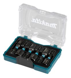 Bitsrörsats Impact Black 6 delar 1/4"