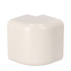 Utvändig böj, kanal, 125 x 75mm, vit till "Articon"