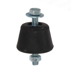 Vibrationsdämpare, 45 x 31mm, konisk, galvaniserad, 4-pack