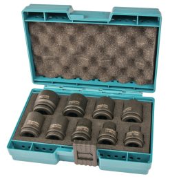 Krafthylssortiment 1/2" 9 delar
