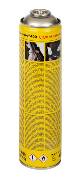 Maxigas, "400", 600ml 7/16" EU, version B, till Rothenberger