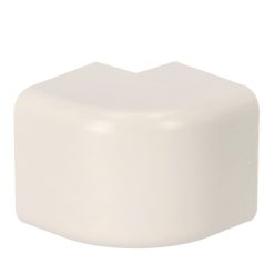 Utvändig böj, kanal, 80 x 60mm, vit till "Articon"
