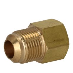 Reduktion, 3/8" F till 1/2" M, SAE övergång, invändig till utvändig flare, UR3-68