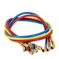 Fyllslangset, 150cm, med kran, R410A/R32, Y 1/4", R & B 1/4" x 5/16", 3-pack