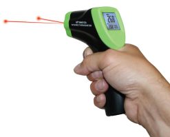 Termometer med infraröd laser, Elma 610A
