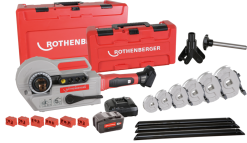 Rörböjningsverktyg, "ROBEND 4000E", set komplett, med batteri och laddare