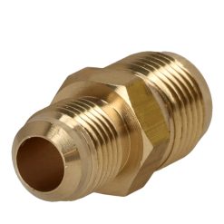 Reduceringsnippel, 1/2" x 3/8", flare till fläns på kopparrör