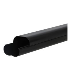 Monteringskanal, "T72", 72 x 64mm, "Excellens Black Line", svart, 2m