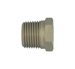 Reduceringskoppling, 3/8" M till 1/4" F NPT, övergång, invändig till utvändig