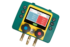 Manometerställ, "REFMATE-2-BASIC", 2-vägs, digital manometer, A3, 1/4" anslutning