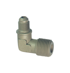 Vinkelkoppling, 90 grader, 1/4" SAE M till 1/4" NPT M