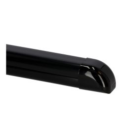 Kanalavslutning, "TC72", 72 x 64mm, "Excellens Black Line", svart, 5-pack
