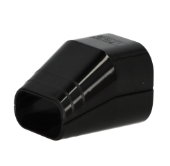 Avslutning, "TS72", 72 x 64mm, "Excellens Black Line", svart, 5-pack