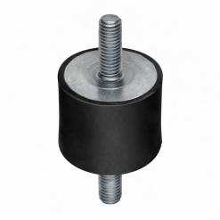 Vibrasjonsdemper, "A40/30", sylindrisk, 40 x 30mm, Zi/Ni-legering, sett/4pk