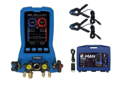 Digital Manifold, "X-MAN" NH-3, R717, i koffert m/temperaturklemmer